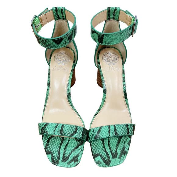 Vince Camuto Leather Two-Piece Heeled Sandals - Mejorla - Size 7.5 - Picture 2 of 10